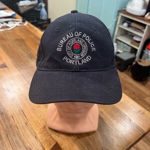 Navy Blue Portland Police Cap